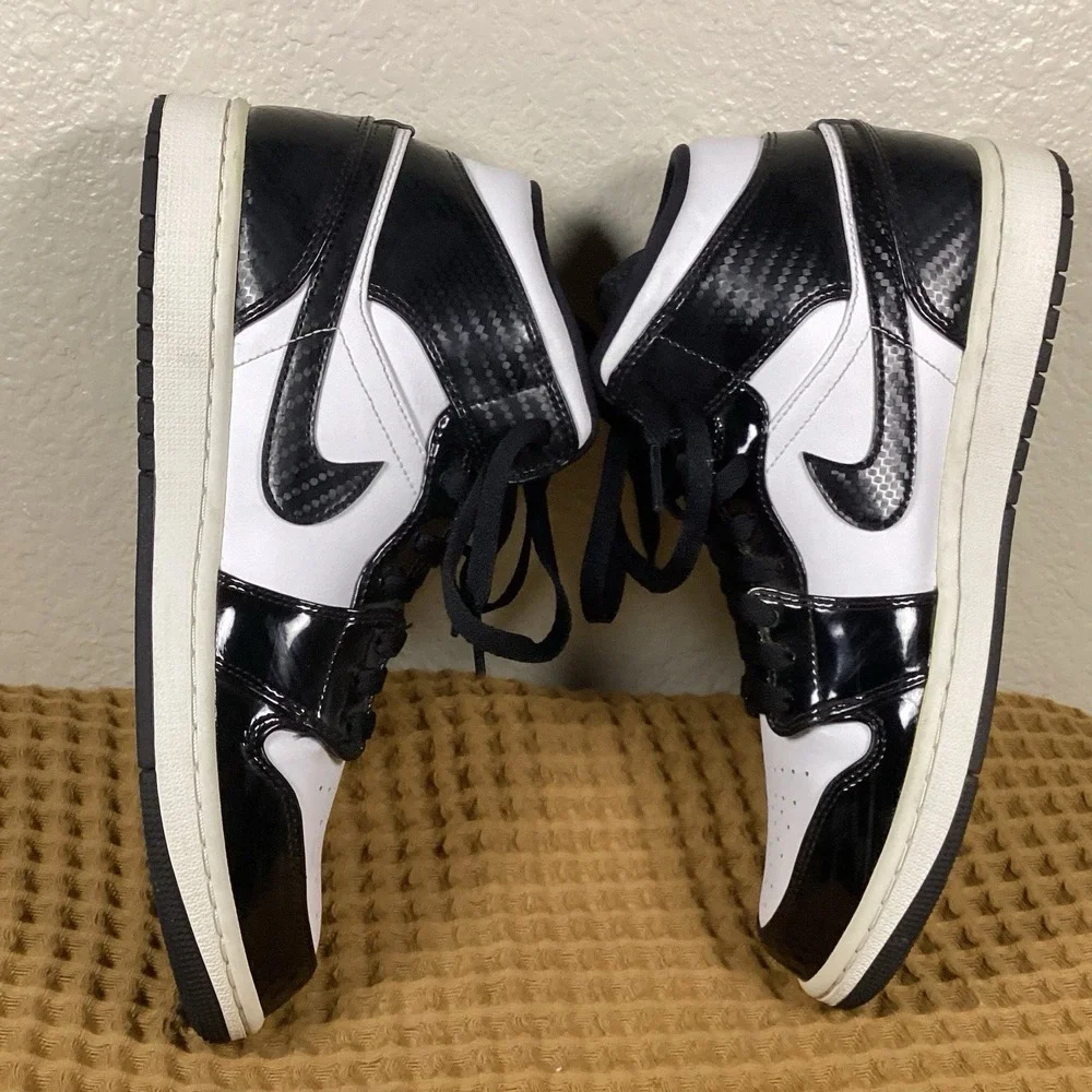 Nike Air Jordan 1 Retro Mens Size 10 Mid All-Star 2021 Black White DD1649-001